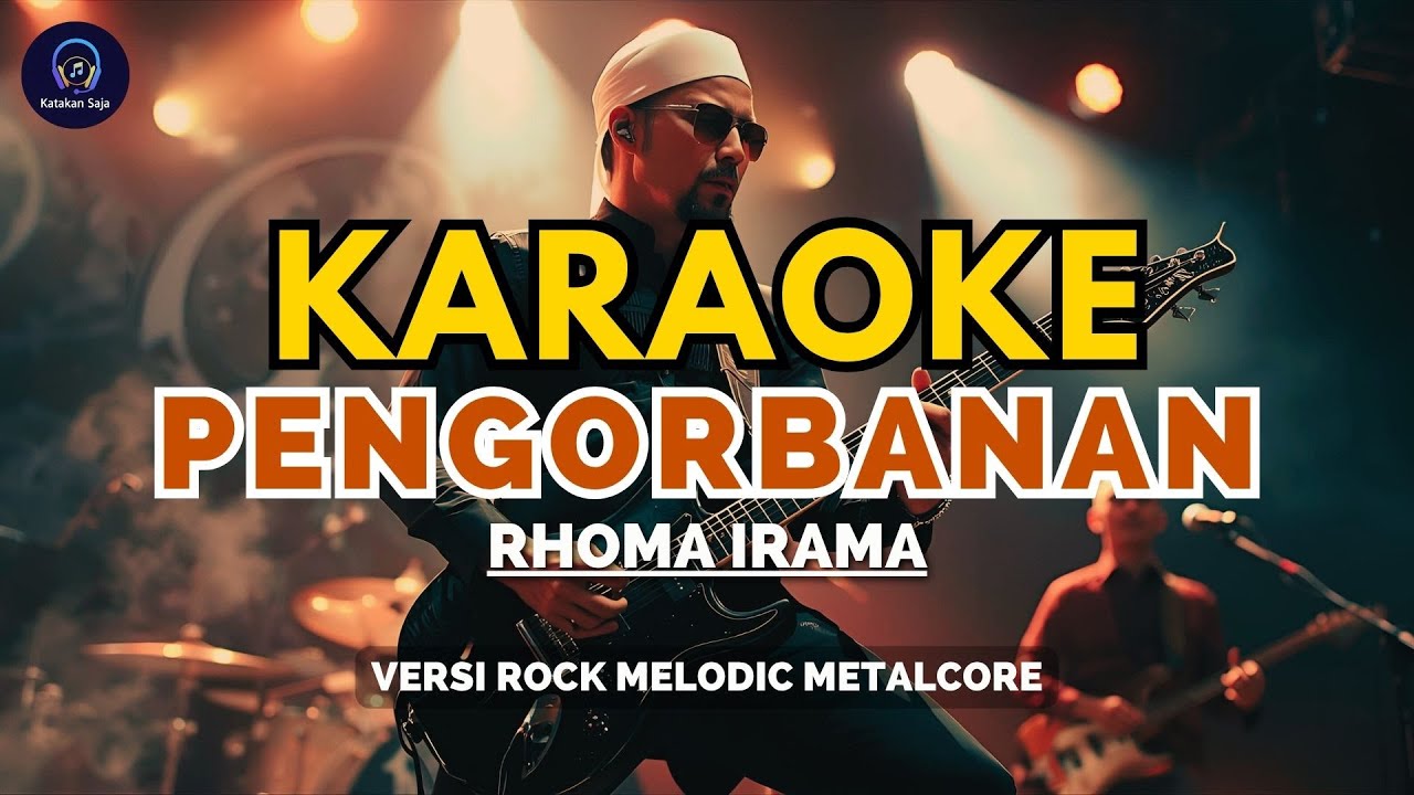 🎤 Karaoke - Pengorbanan | Rhoma Irama (Versi Rock Melodic Metalcore) by Katakan Saja