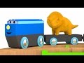 Impara i colori con Marc il Treno e Dino il Dinosauro | Cartone animato educativo per bambini