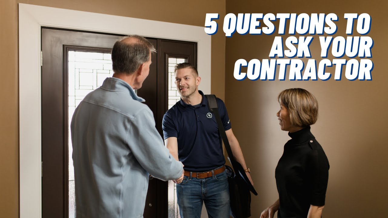 Is your Contractor Legit? - 5 Questions to Ask Before you Hire a Contractor