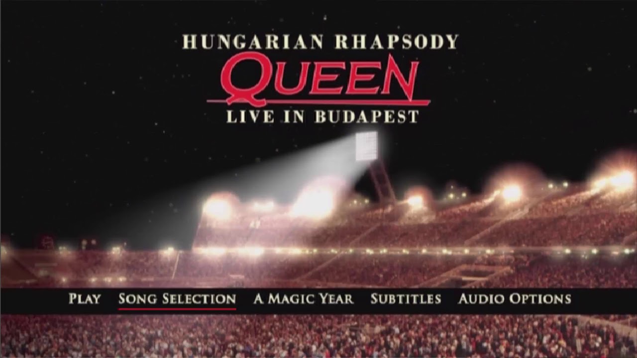 Queen - Hungarian Rapsody DVD (Menu Preview) [1080p HD] - YouTube