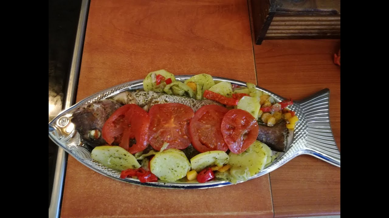 Cooking With Fey-Φαγκρί στη Λαδόκολλα με Λαχανικά