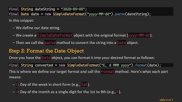How to Successfully Reformat Custom Dates from String in Java