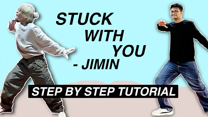 JIMIN “STUCK WITH YOU” *STEP BY STEP TUTORIAL* (Beginner Friendly)