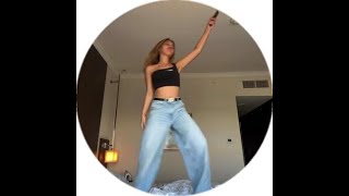 Russian Girl Dancing On The Bed