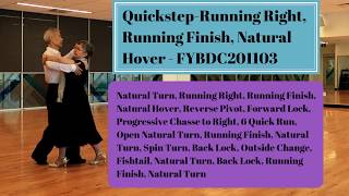 Famous Fun Time Quickstep 1 min Routine - Running Right, Running Finish, Natural Hover, Fishtail, 201103 Net Worth