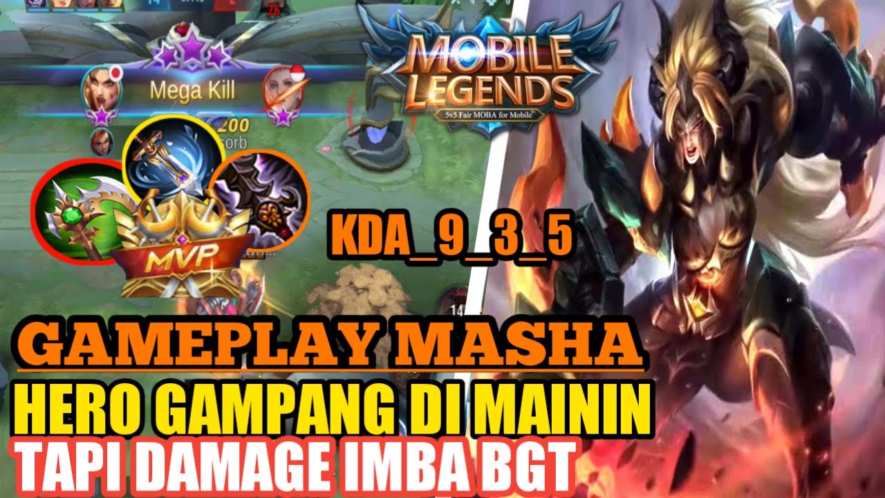 gameplay masha 2020- mobile legend