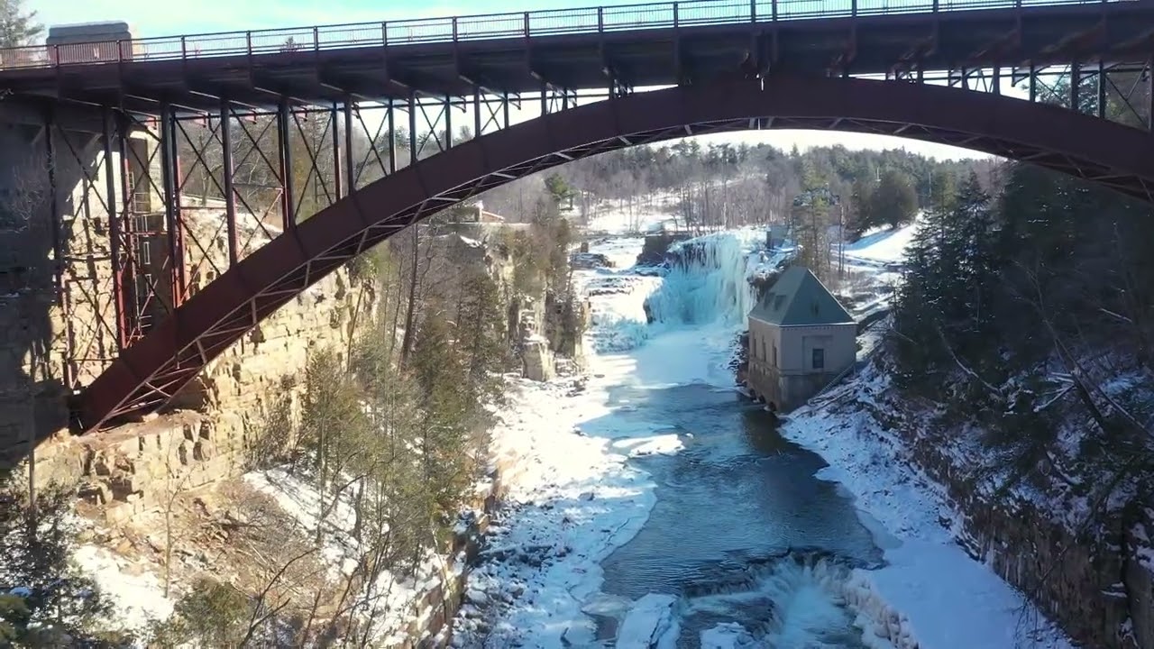 Beautiful Winter Scenes on Lake Champlain