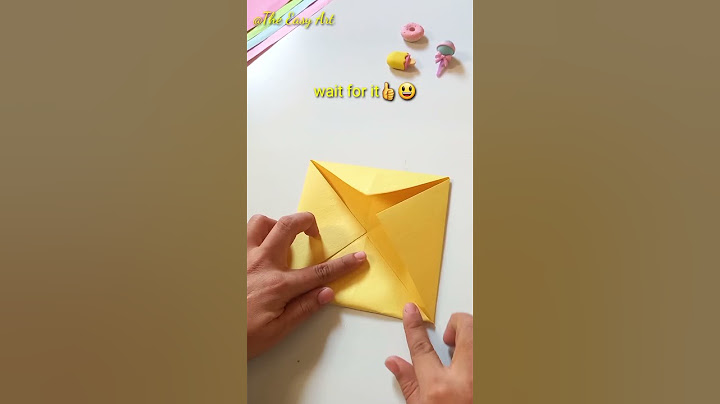 Origami photo frame No glue paper craft #shorts