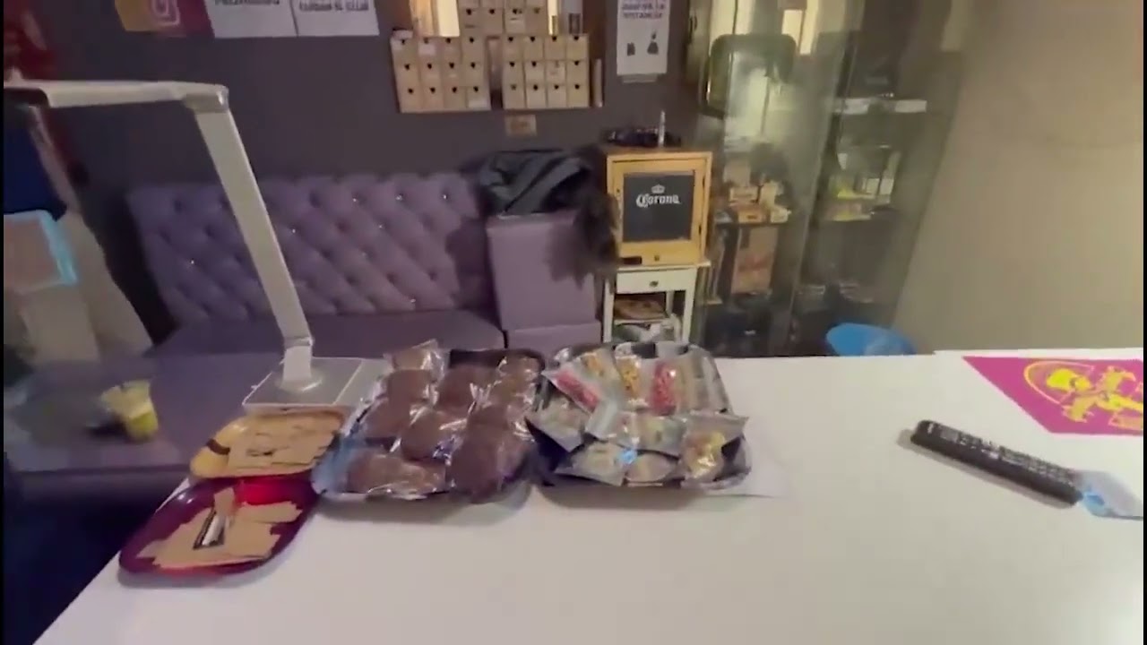 ¡Registro a un club de fumadores de Madrid en el que se traficaba con drogas!