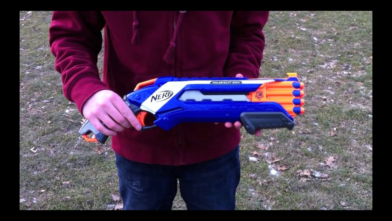 Nerf N-Strike Elite MEGA Centurion - Range Test (Stock) 