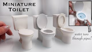 Miniature Toilet Tutorial (with real running water!)