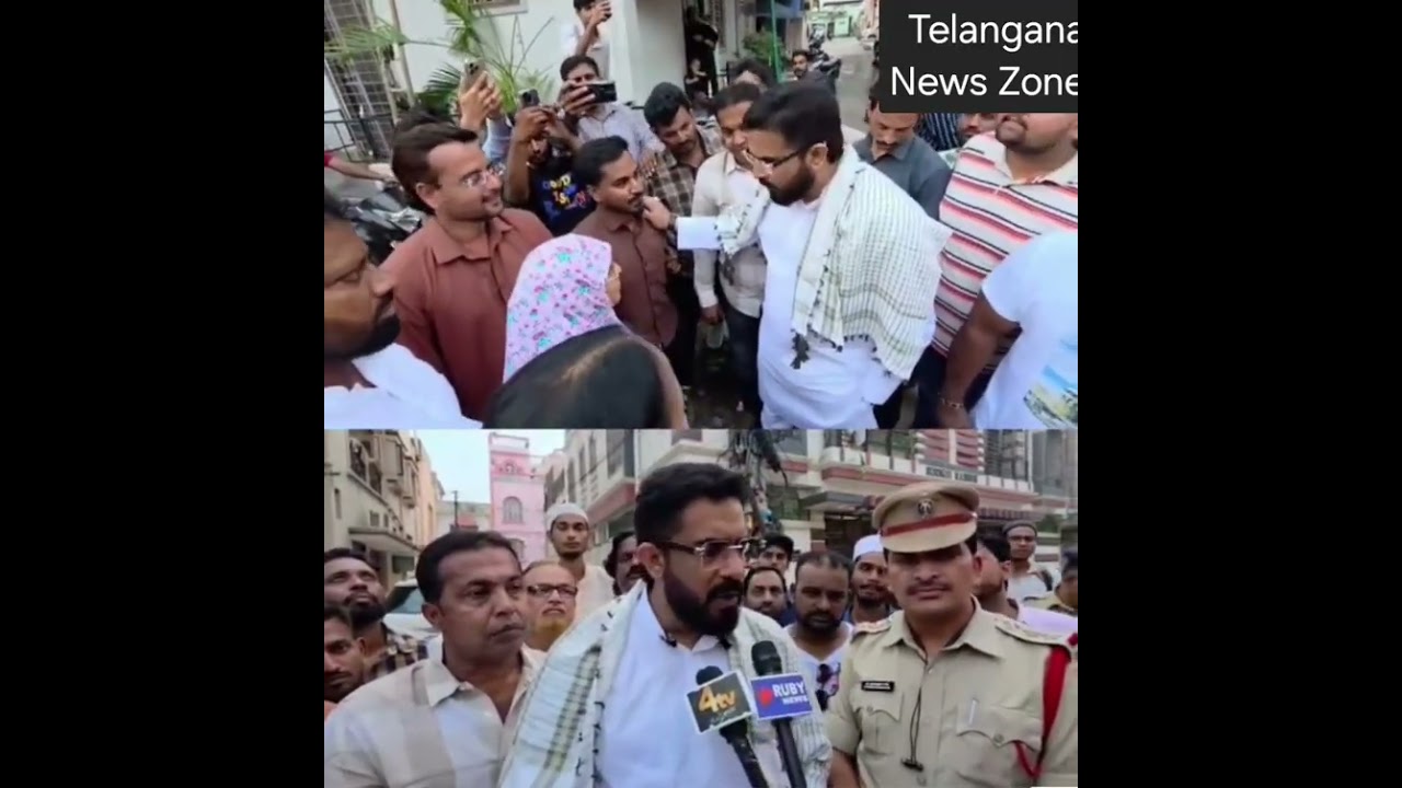 MLA Majid Hussain personally funded The installation of CCTV cameras in Mangar Basti Mallepally 