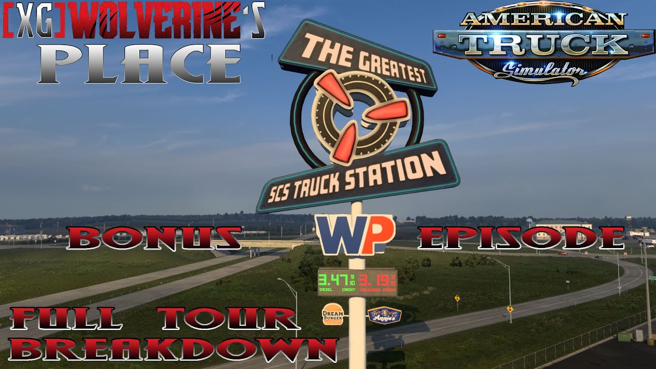 American Truck Simulator's Iowa 80 Truck Stop 