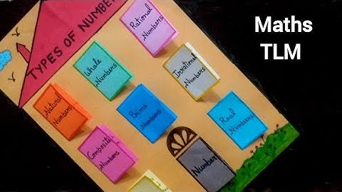Types of numbers working model | Maths number system TLM  |Maths working model #typesofnumbers