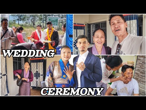 Wedding Ceremony ❤️ Tenzin Phuntsok Weds Tenzin Namdol || Kollegal Dhondenling Tibetan YouTuber 