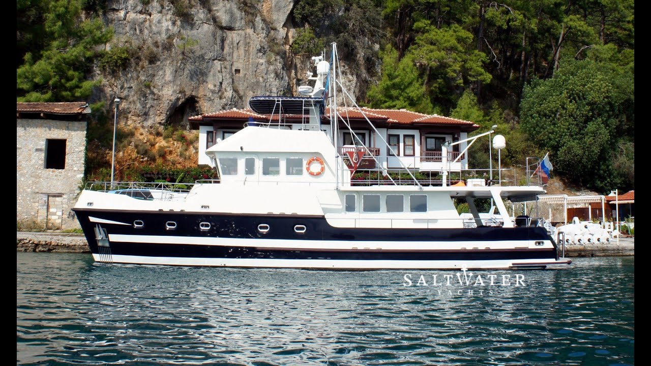 steel motor trawler 60ft 2011 - 595.000€ for sale - youtube