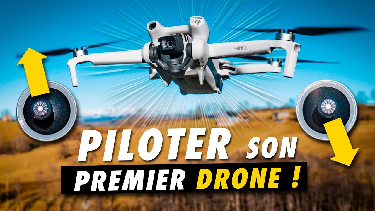 DÉBUTANT DRONE : Apprendre à PILOTER en 10min ! Tuto premier vol - YouTube