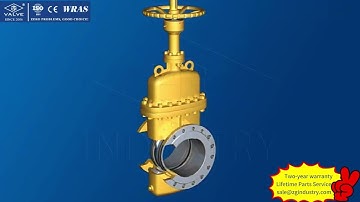 3D Showcase: Flat Gate Valve | Operation & Flow Control Principles | ZG Valve