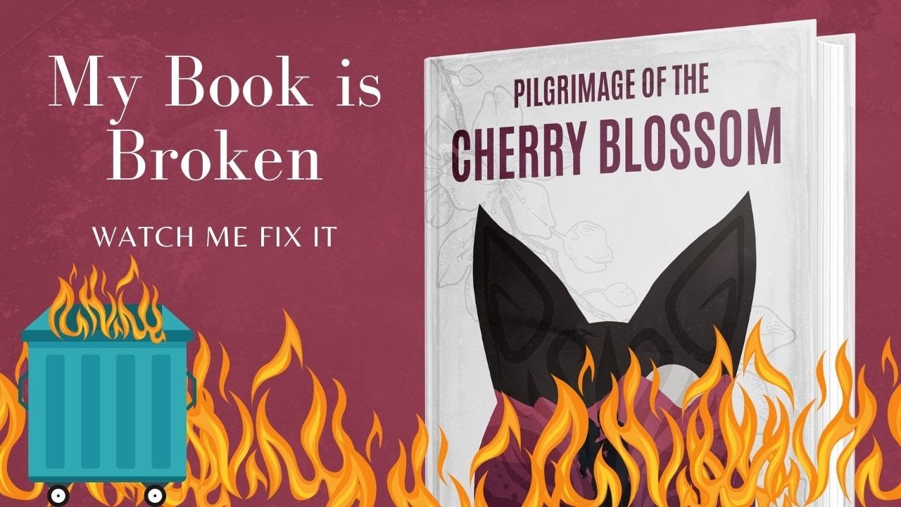 MY BOOK IS BROKEN! Watch me fix it.