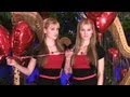 The BEATLES - All You Need Is Love (Harp Twins) Camille and Kennerly