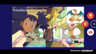 Pokemon:Bianca empuja a ash al agua parte 1