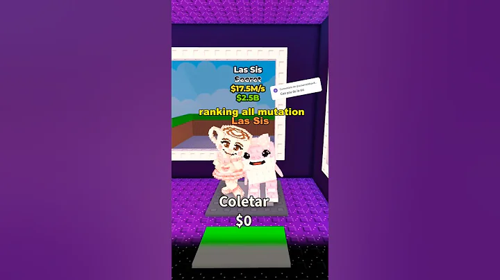 All mutations of Las Sis - Steal a Brainrot