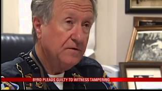 Byrd Pleads Guilty of Witness Tampering