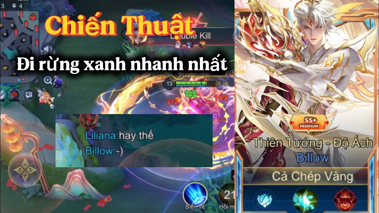 Đi rừng sao cho chuẩn với vị tướng billow ? Cân 3 với lối đi rừng dễ xanh. | Billowthekiller