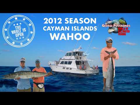 WAHOO OFF THE CAYMAN ISLANDS! GEORGE POVEROMO’S WORLD OF SALTWATER FISHING - ARCHIVES EDITION, 2012.