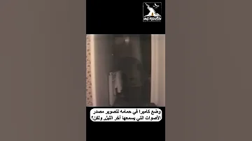 وضع كاميرا في الحمام لتصوير مصدر الأصوات التي يسمعها آخر الليل ولكن 