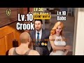 LV.50 Mafia Boss vs LV.10 Crook | When Game Logic Enters Real Life 😂🔥