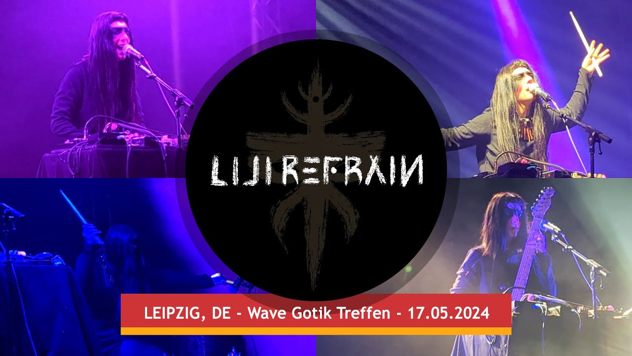 Lili Refrain at Wave Gotik Treffen, Leipzig, Germany - 17.05.2024