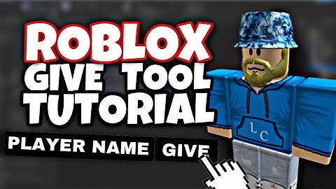 Roblox Scripting Tutorial: How To Script a Tool Giver GUI