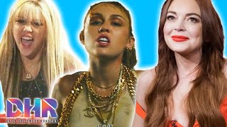 Miley Cyrus Channels Hannah Montana In New Video! Lindsay Lohan Flirts With Hemsworth Bros! (DHR) Miley Cyrus Channels Hannah Montana In New Video! Lindsay Lohan Flirts With Hemsworth Bros! (DHR)