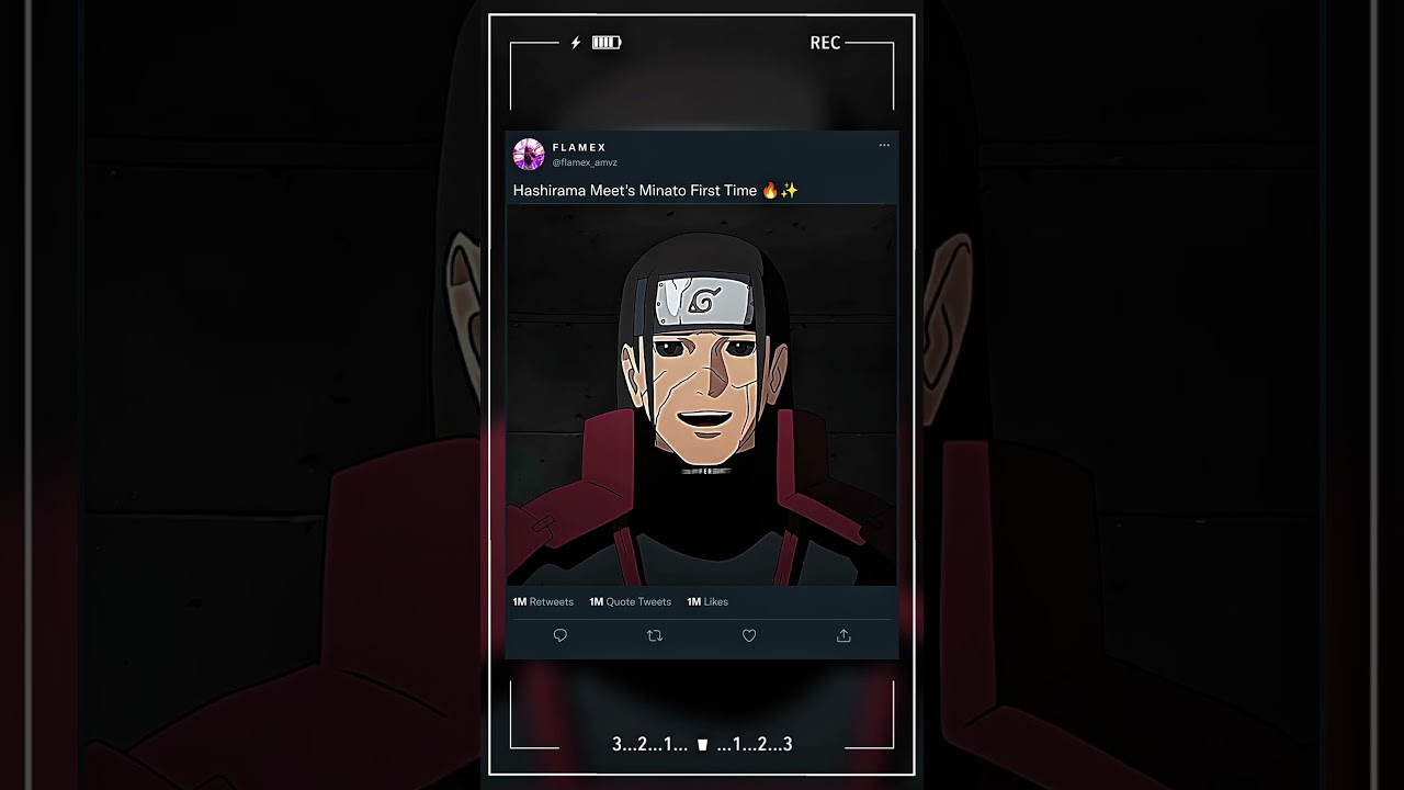 Hashirama Meet's Minato First Time 🔥 | Naruto | 