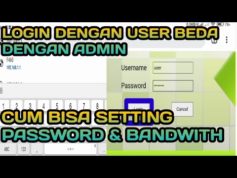 Cara login wifi indihome fiberhome username & password user