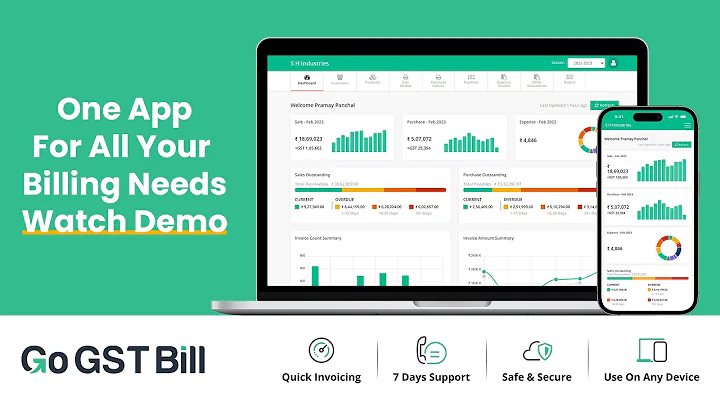 Billing Software For Small Businesses | | How to Use Go GST Bill to Simplify Invoicing