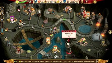 Roads of Rome Portals 3 CE, Level 37, Hard Mode Walk-through with Hidden Object locations