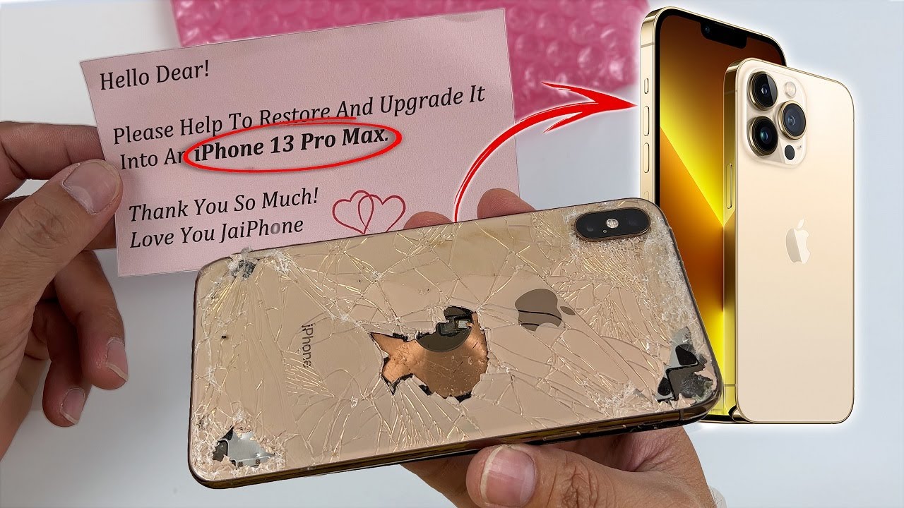 How To Turn Destroyed iPhone X into a Brand New iPhone 15