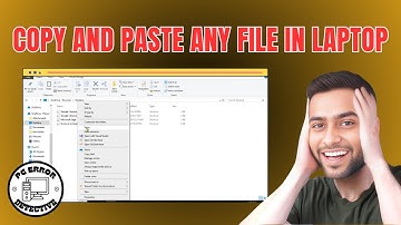 How to Copy And Paste Any File in Laptop - Step-by-Step Guide [2025]