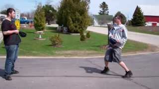 hacky sack trick shot  2