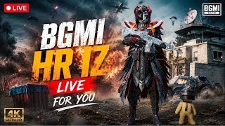 HR IZ LIVE 🔥 NON-STOP RUSH GAMEPLAY | 20+ KILLS TARGET 🎯 | BGMI LIVE NO FEAR, ONLY RUSH 💀 | HR IZ LI