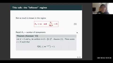On the number of components of random geometric graphs