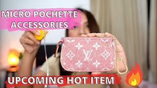 IT'S AS SMALL AS A WALLET  New LV Micro Pochette Accessories Pre-launch  review 