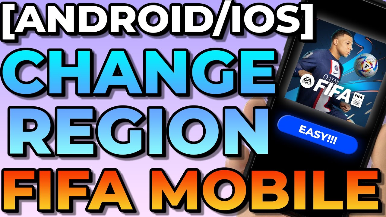 How To Change Region On Fifa Mobile On IOS & Android 2023 (EASY)