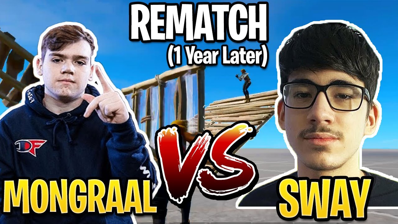 FaZe Sway vs FaZe Mongraal REMATCH Finally Happened (1 Year Since Last Fight) Fortnite!
