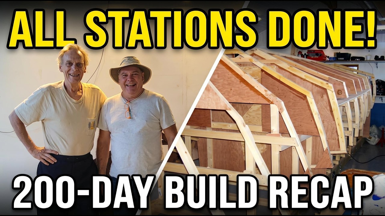 ⁣DIY Wooden Boat: 200 Days of Building in the Jungle (Start to Finish)  #sports #wood