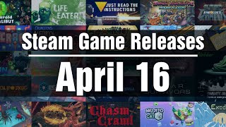 New Steam Games - Tuesday April 16 2024
