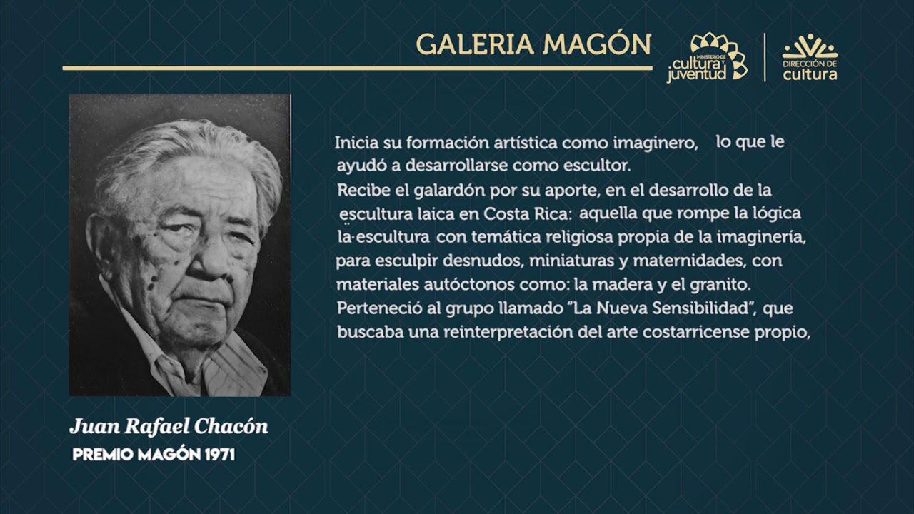 Premio Magón 1971: Juan Rafael Chacón