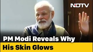 narendra modi skin tone change glutathione PM Modi Reveals Why His Skin Glows